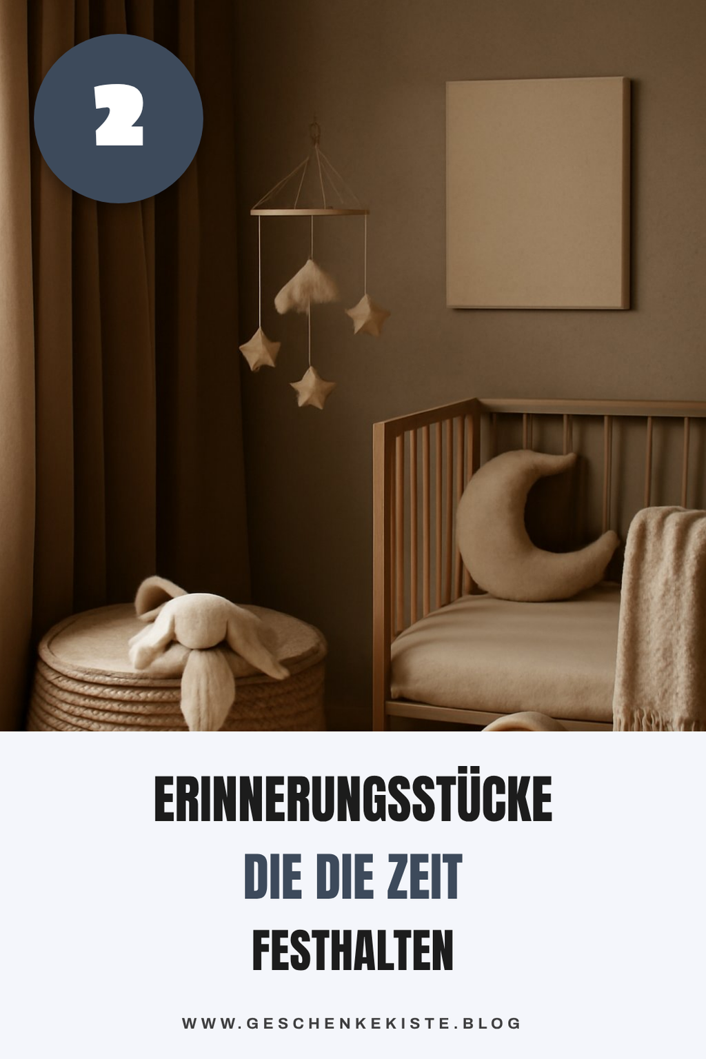 Erinnerungsstücke zur Geburt