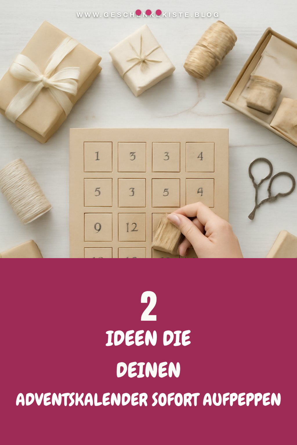 So füllst du deinen Adventskalender für Erwachsene kreativ und einzigartig