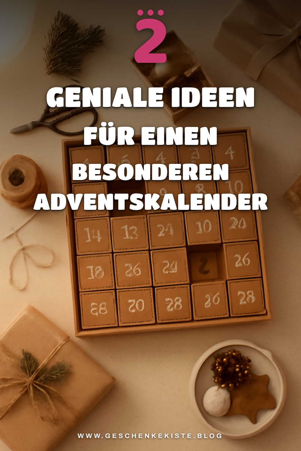 Diese kreativen Ideen machen deinen Adventskalender besonders