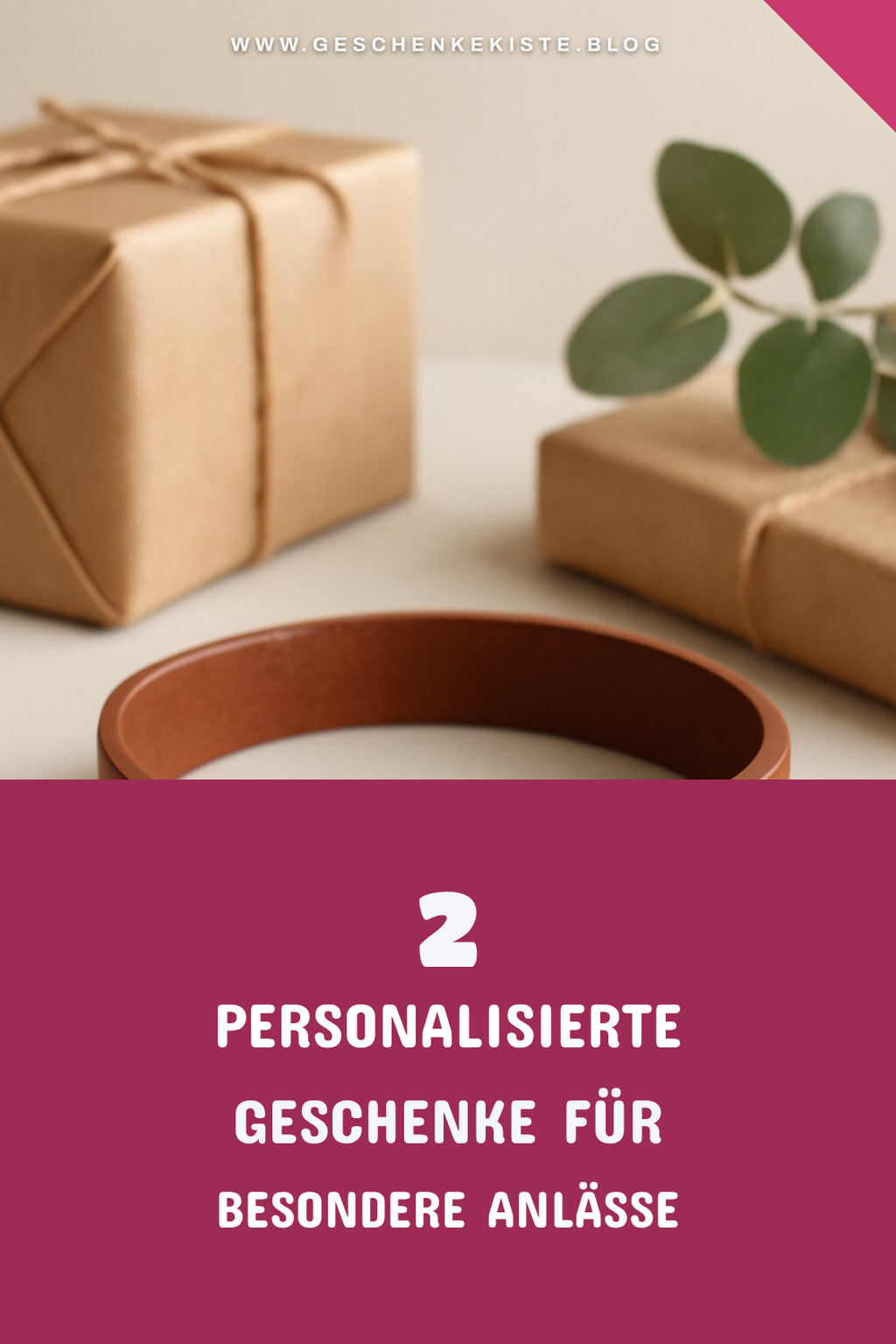 Armband mit Gravur als Geschenkidee