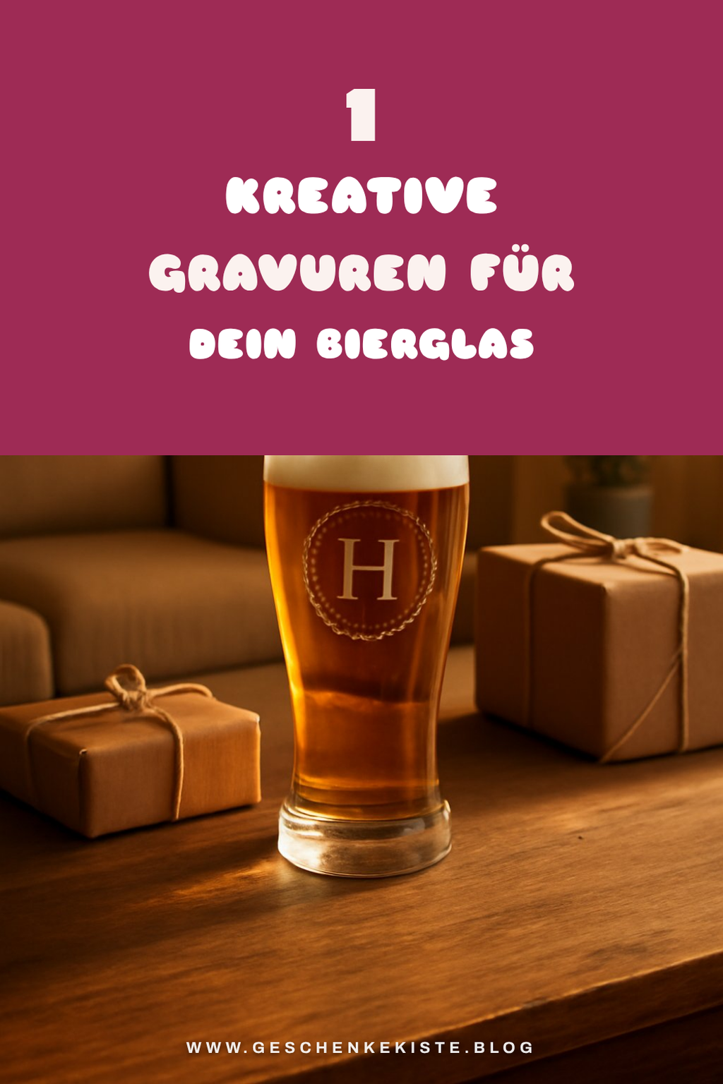 Diese Gravuren machen dein Bierglas einzigartig