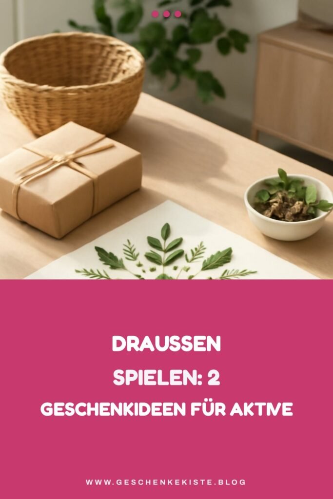 Draußen spielen: 2 Geschenkideen für aktive Kinder