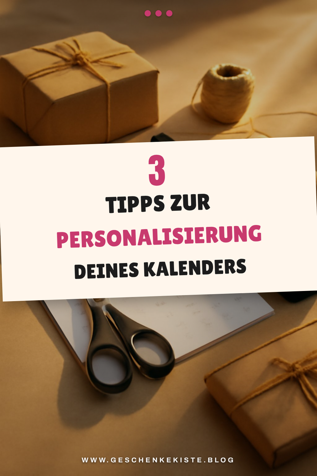 So personalisierst du deinen Kalender