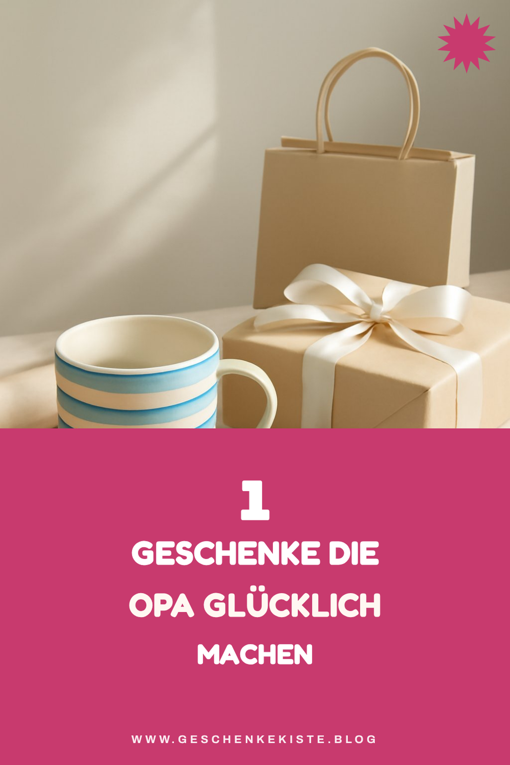 Wie du mit diesen 3 Geschenken Opa zum Lächeln bringst