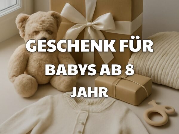 Geschenk für Babys ab 8 Jahr: Worauf Eltern achten sollten