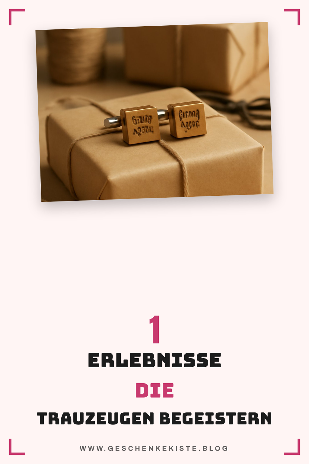Diese 3 Erlebnisse machen das Geschenk für Trauzeugen unvergesslich