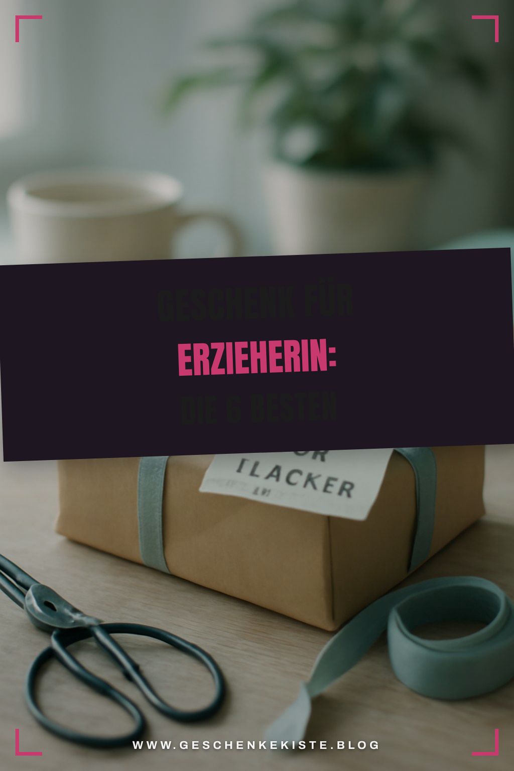 Geschenk für Erzieherin: Die 6 besten Ideen 2026 im Überblick