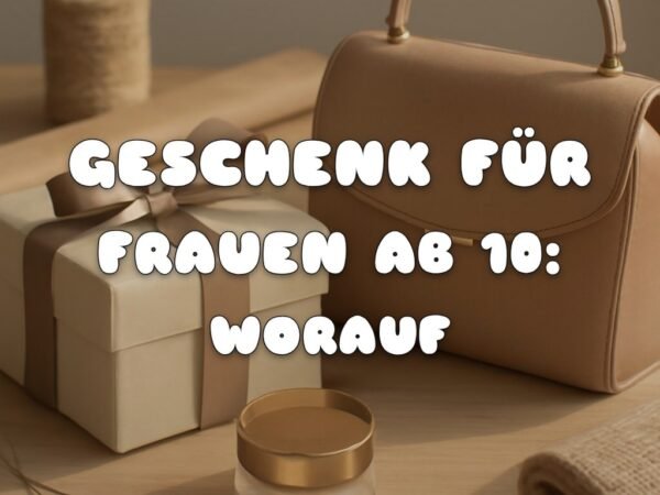 Geschenk für Frauen Ab 10: Worauf du beim Kauf achten musst