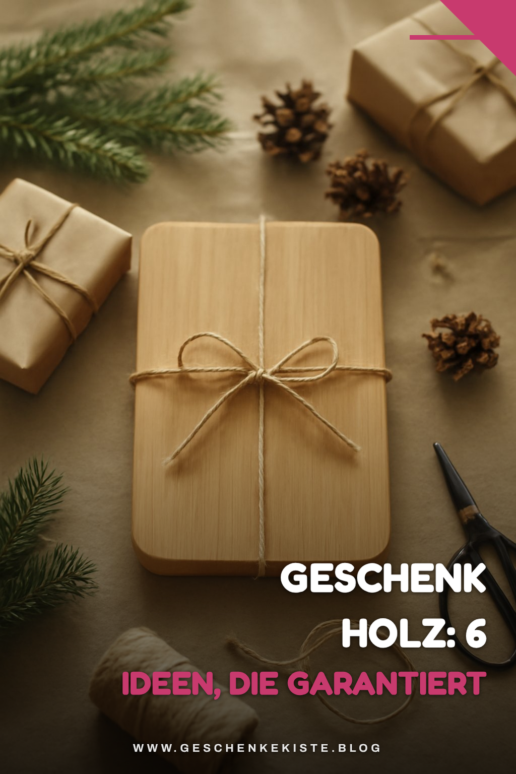 Geschenk Holz: 6 Ideen, die garantiert ankommen