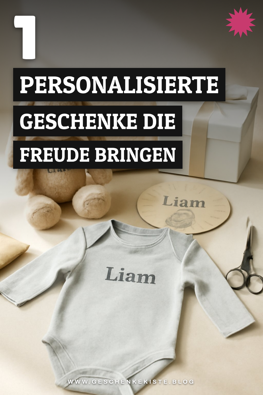 Diese 5 personalisierten Geschenke zur Geburt kommen immer gut an