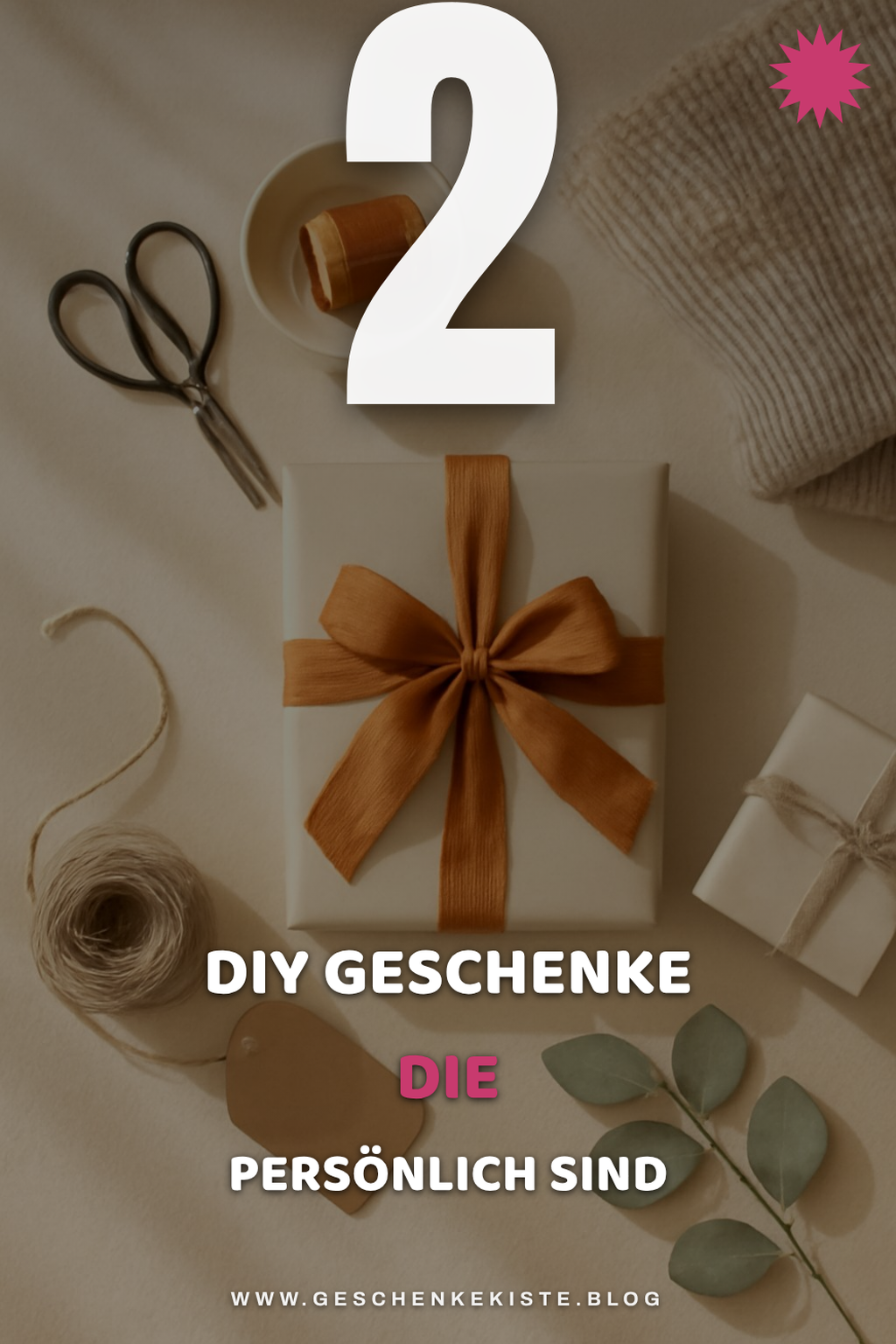 Entdecke diese 3 kreativen DIY-Geschenkideen