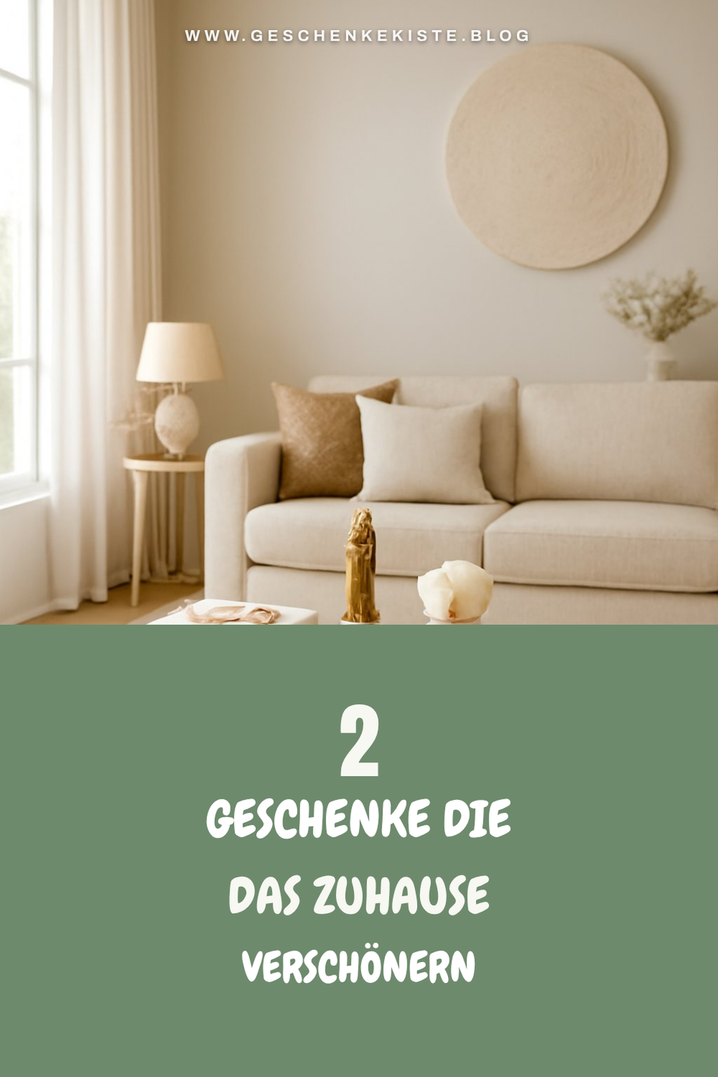 Geschenke, die das Zuhause verschönern