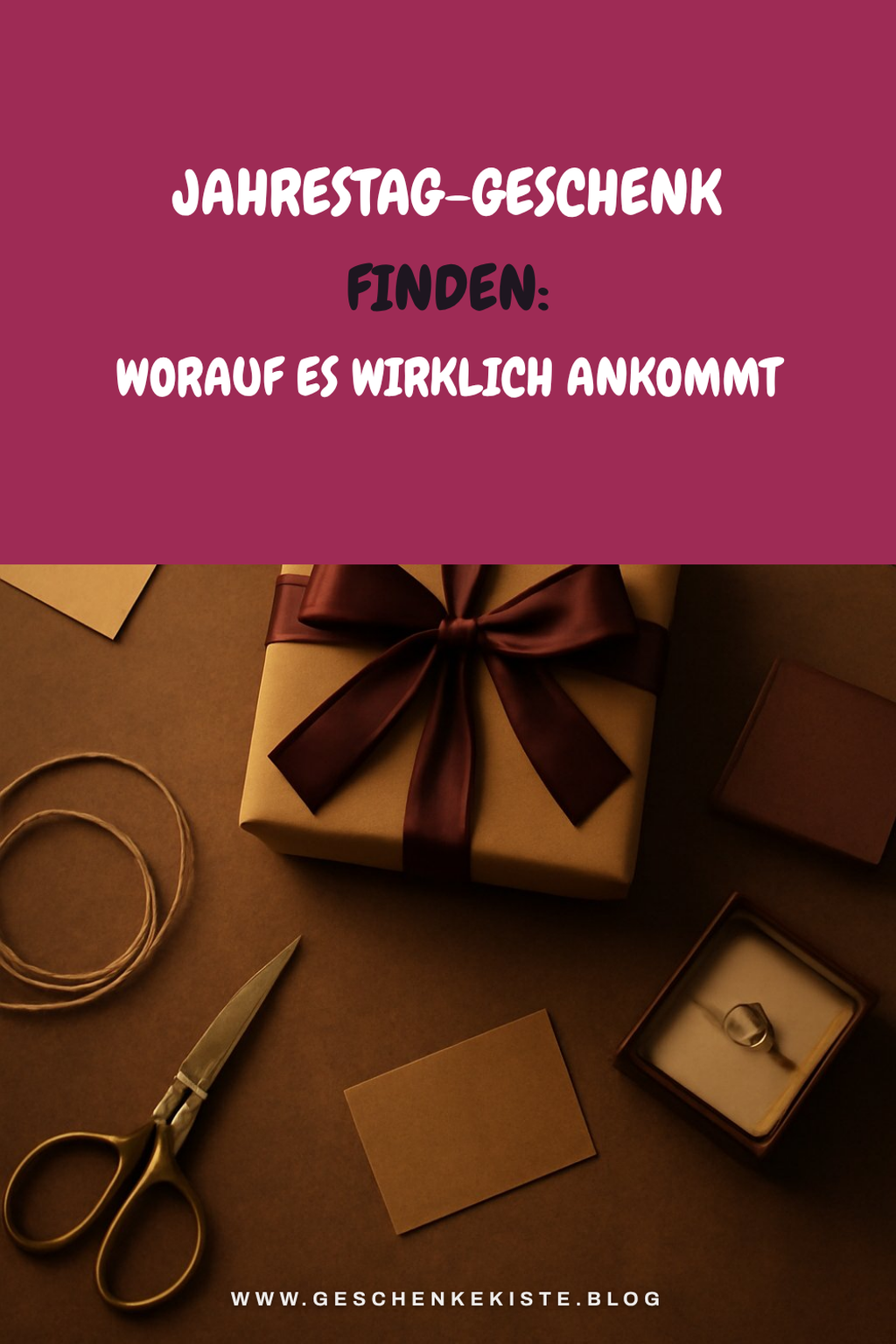 Jahrestag-Geschenk finden: Worauf es wirklich ankommt