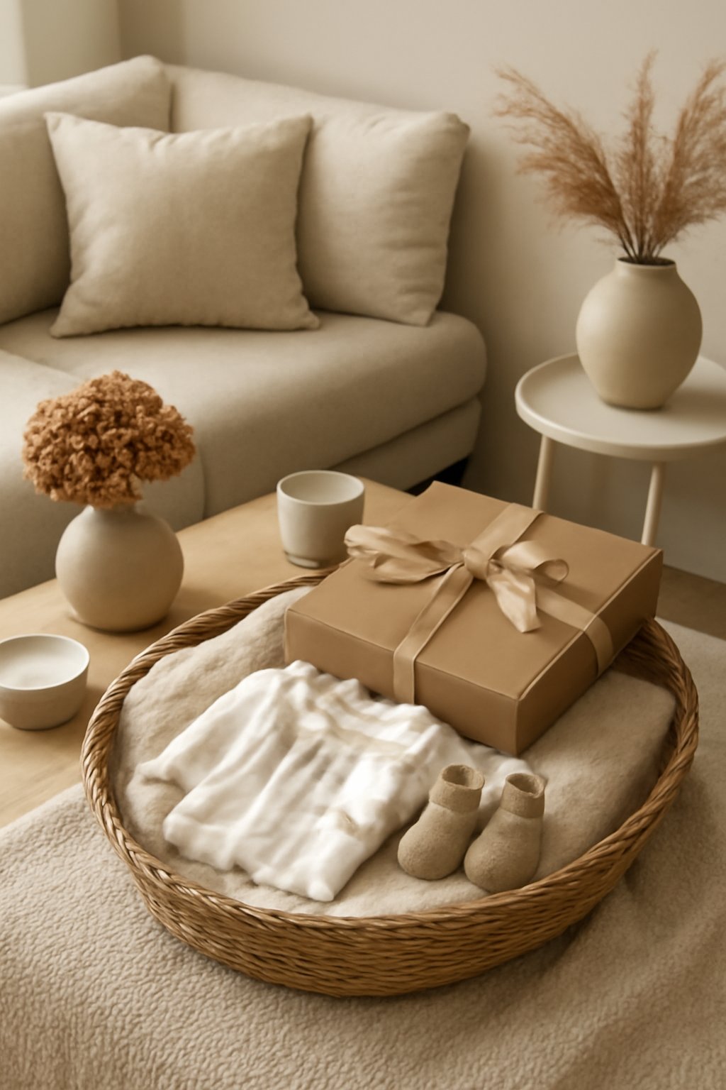 bestickte Babydecke mit Namen
