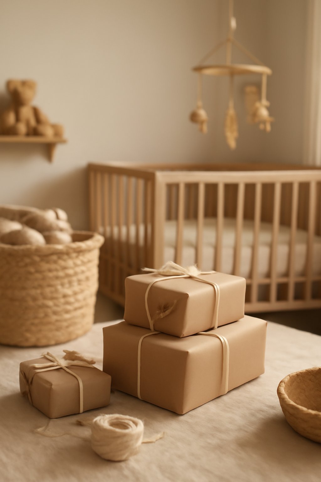 Babydecke mit Namen bestickt