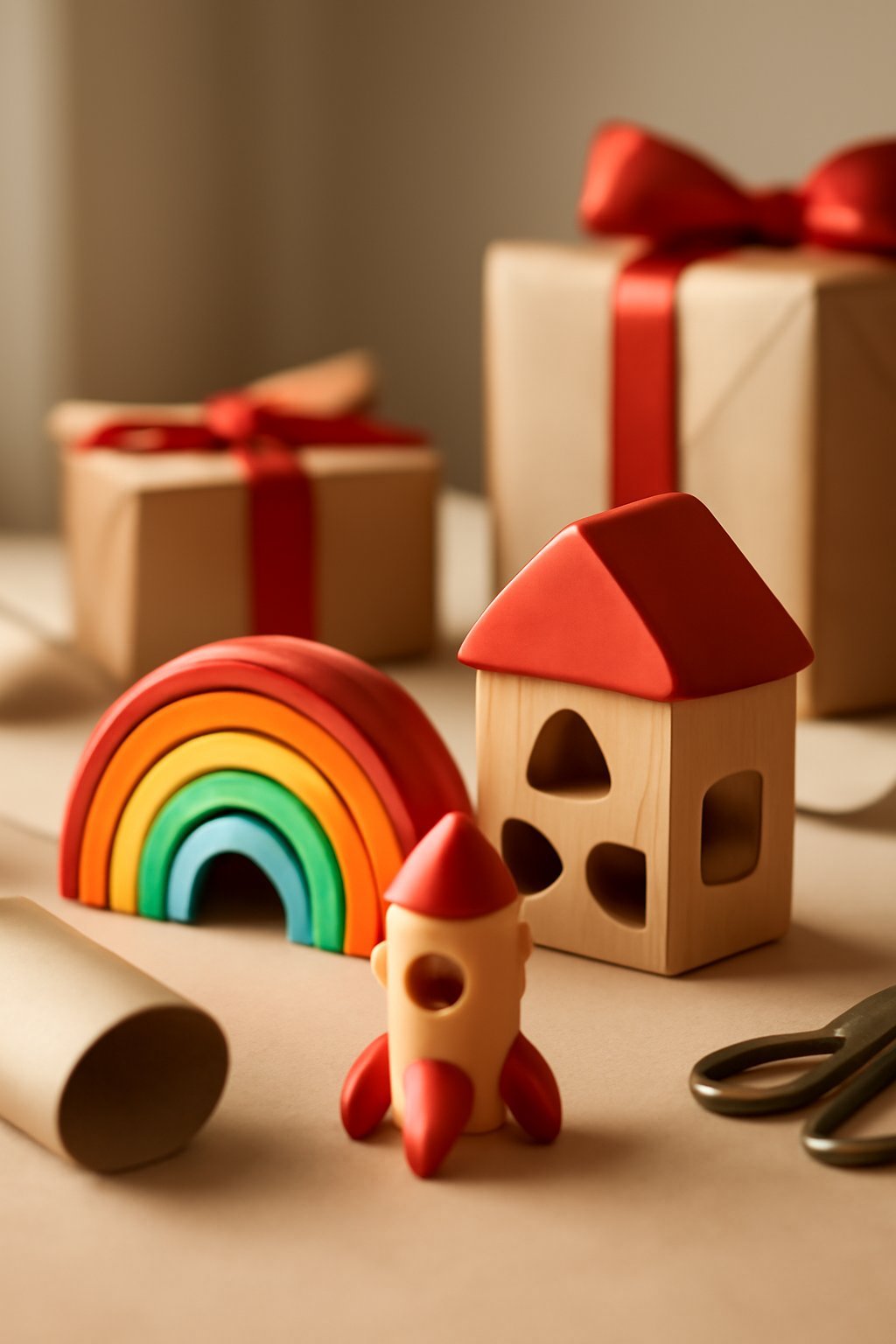 Bunte Knetmasse 4 Farben