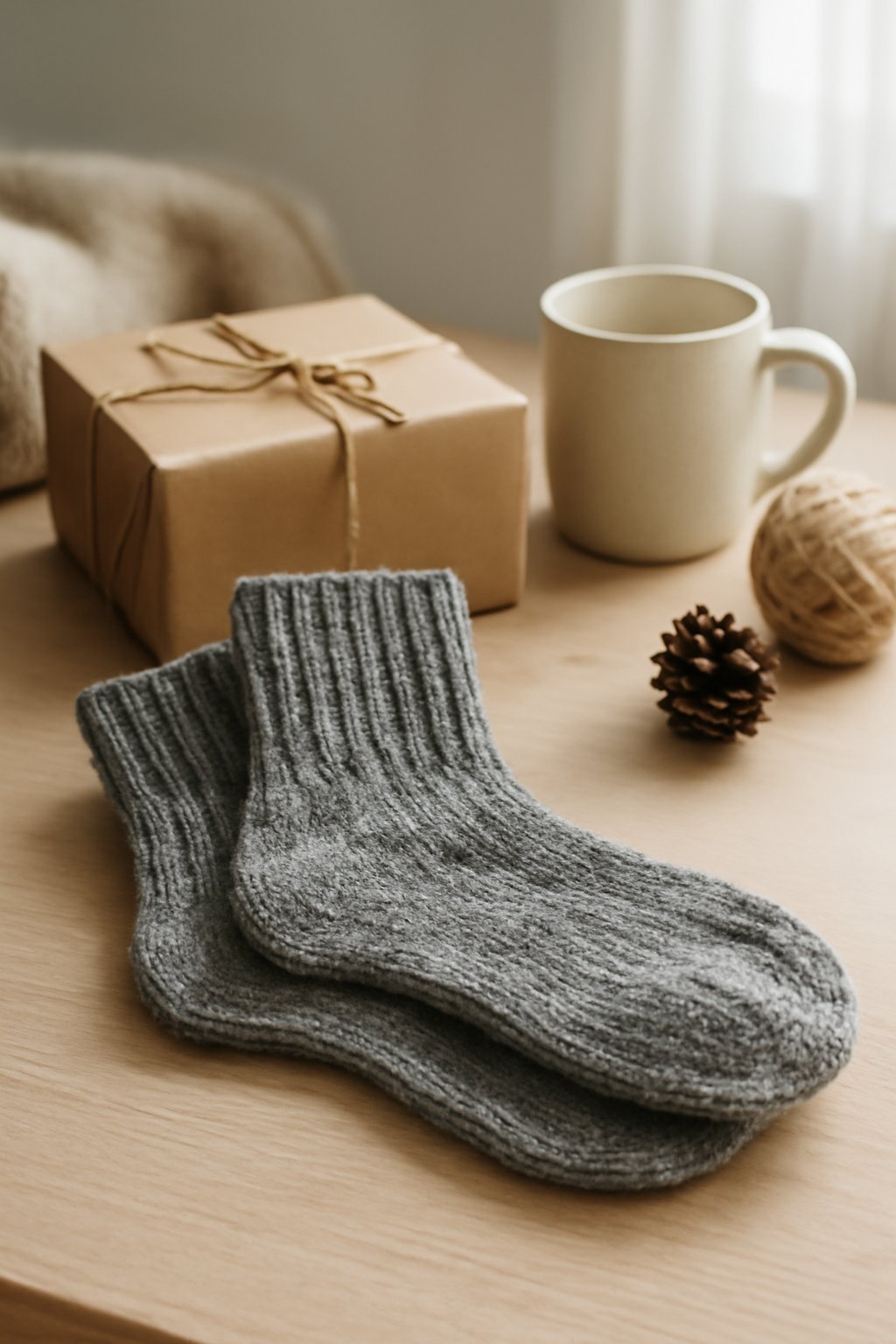 Warme Wollsocken 3er-Pack