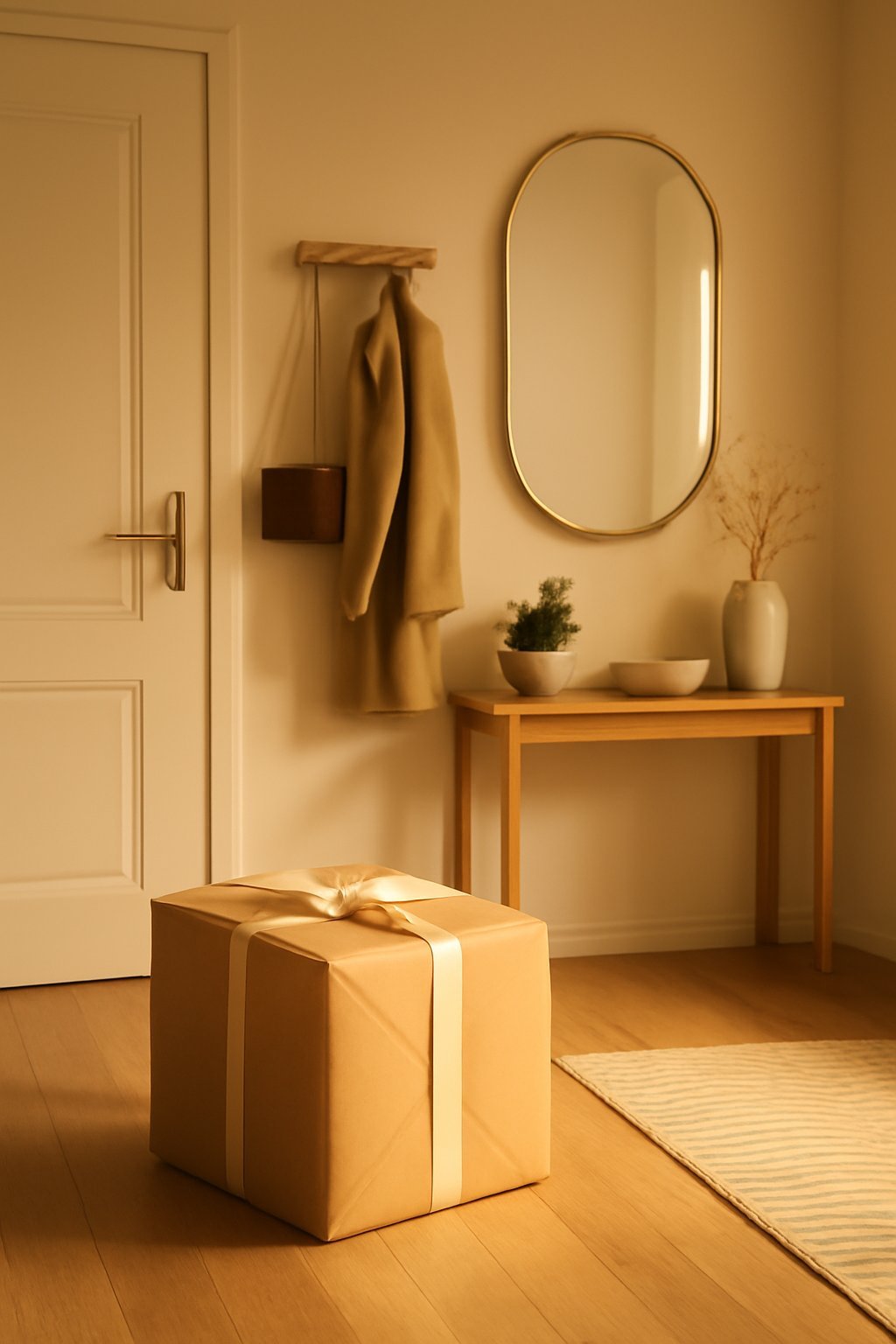 Wandgarderobe Holz