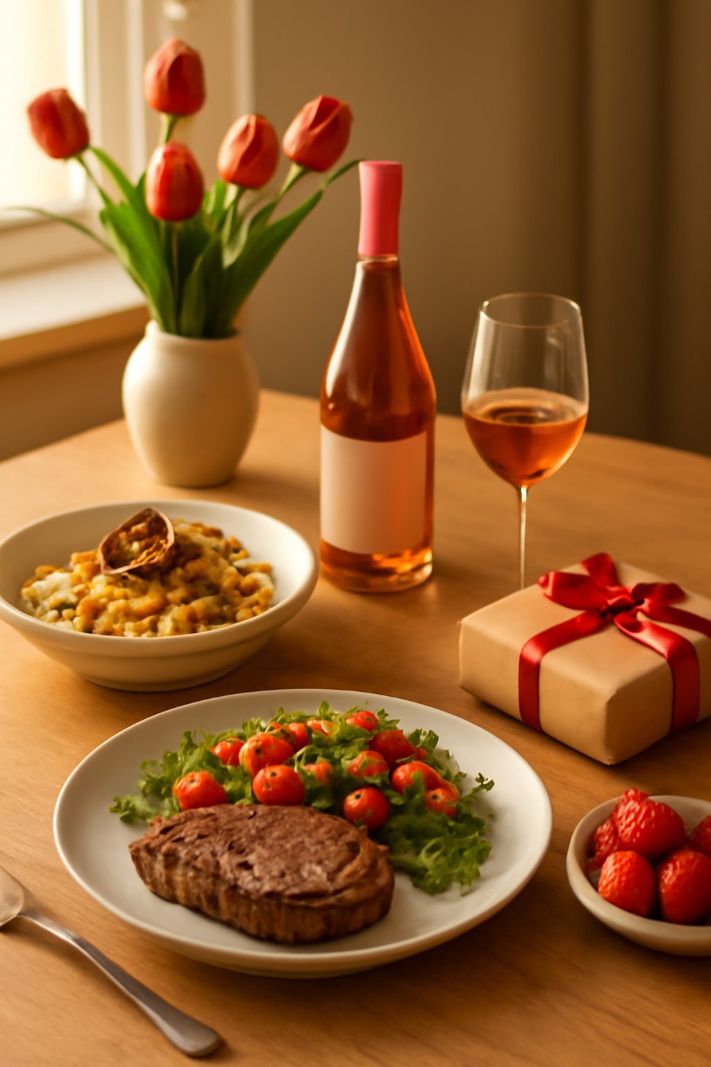 Essen und Trinken für den perfekten Abend