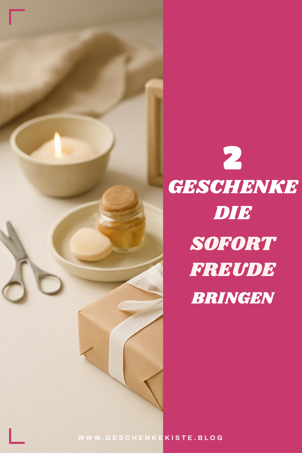 10 Ideen für kleine Geschenke, die Herzen berühren