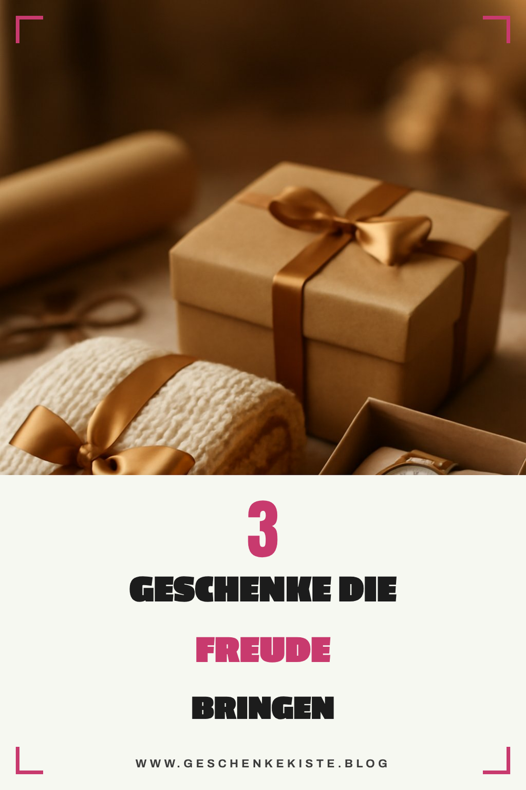 Diese 3 kreativen Geschenke erfreuen jede Frau sofort