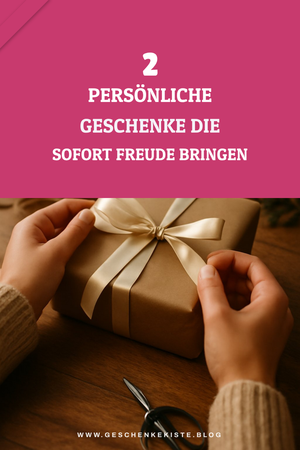 Wie du mit persönlichen Geschenken jedes Fest aufwertest