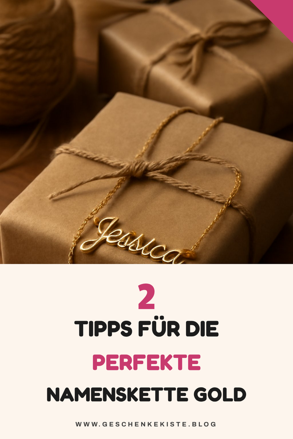 So findest du die perfekte Namenskette Gold für dich