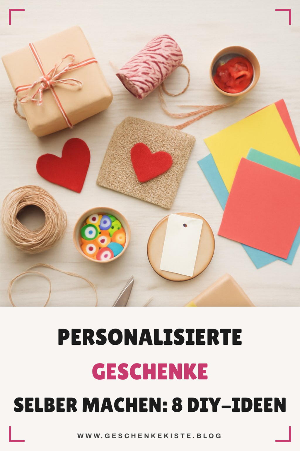 Personalisierte Geschenke selber machen: 8 DIY-Ideen