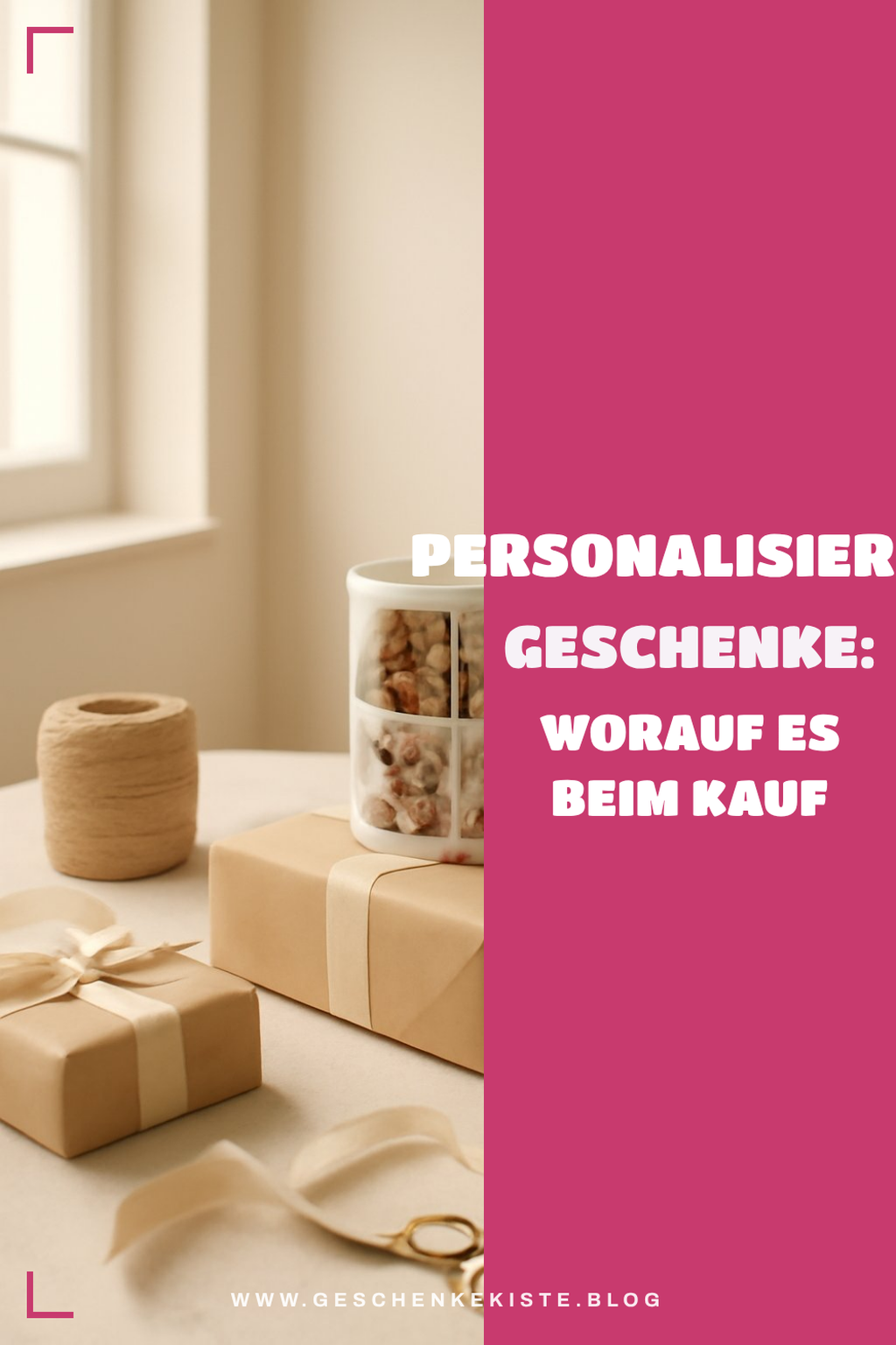 Personalisierte Geschenke: Worauf es beim Kauf ankommt