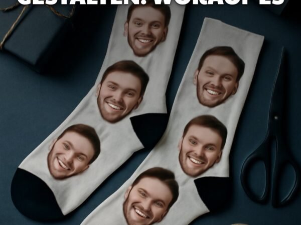 Socken mit Gesicht gestalten: Worauf es beim Foto ankommt