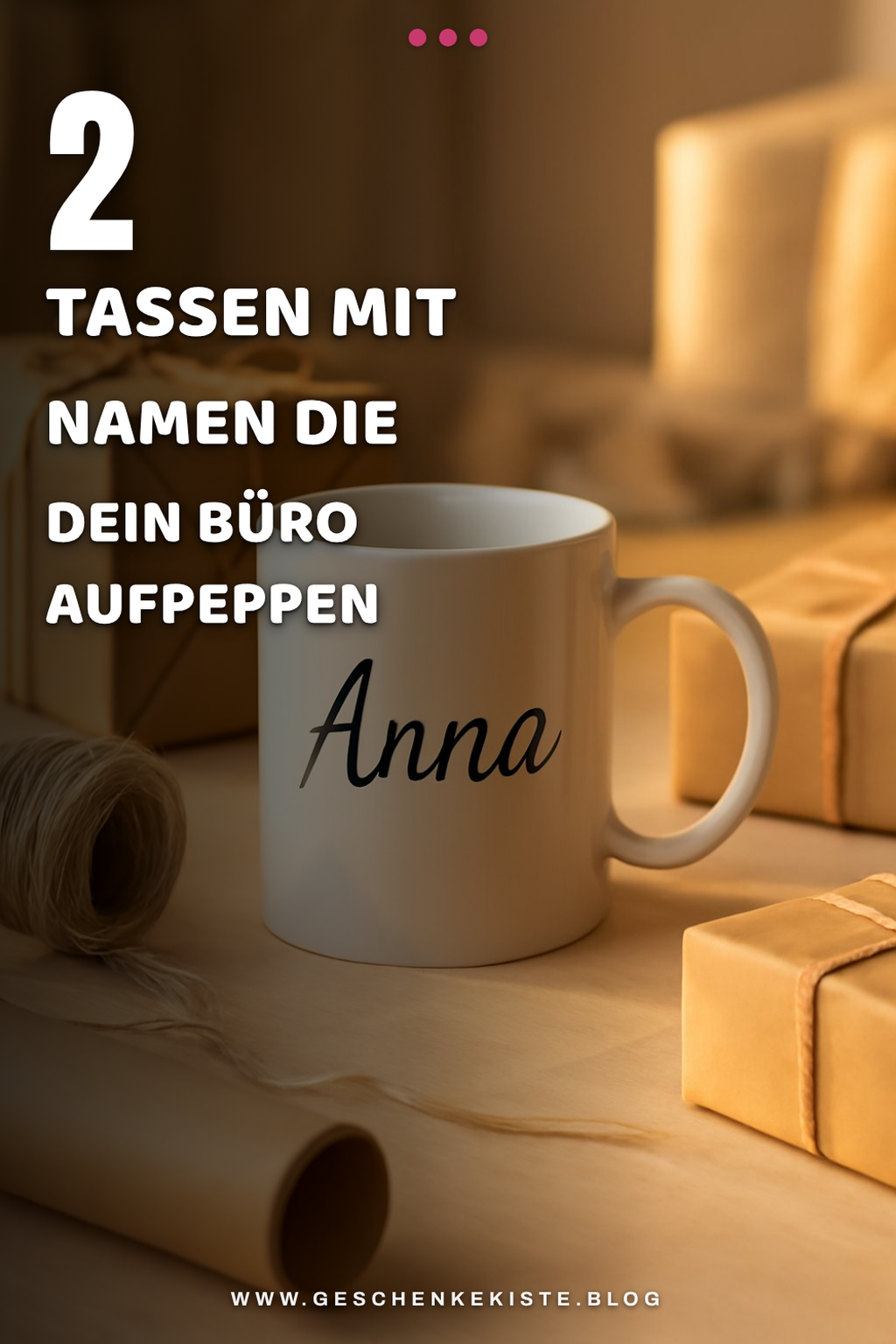 Diese Tassen mit Namen bringen Freude ins Büro