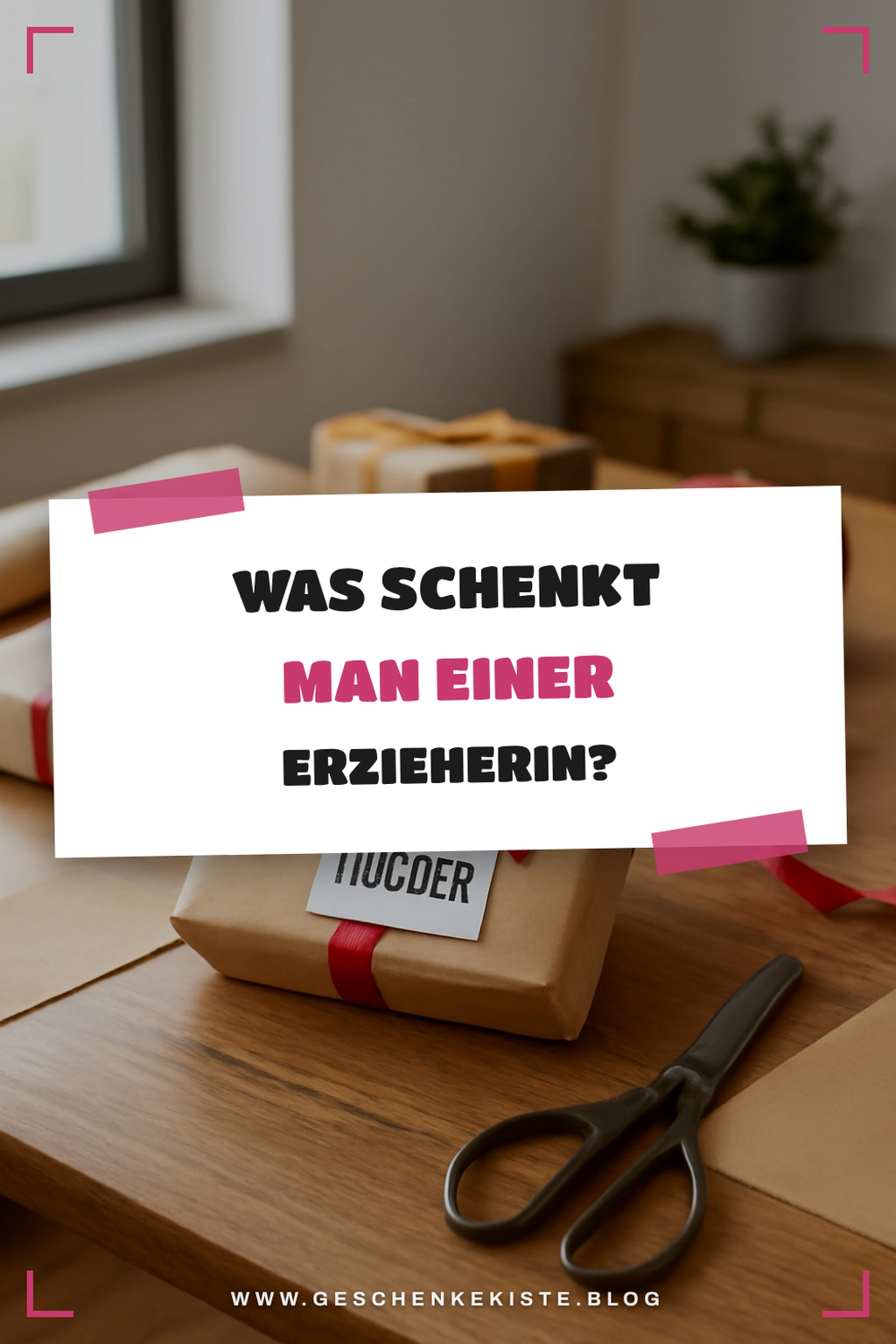 Was schenkt man einer Erzieherin? Der ehrliche Ratgeber