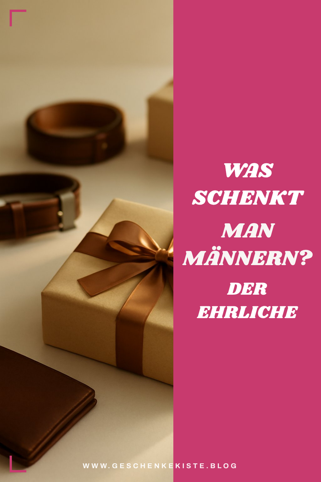 Was schenkt man Männern? Der ehrliche Geschenke-Ratgeber