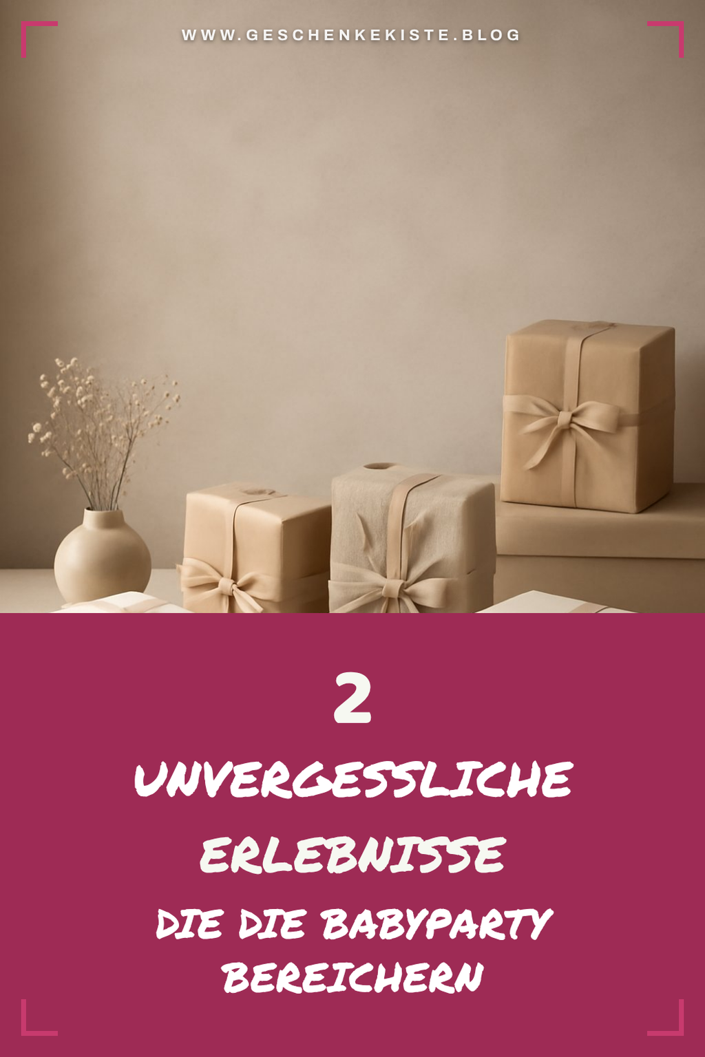 Diese 5 unvergesslichen Erlebnisse zur Babyparty