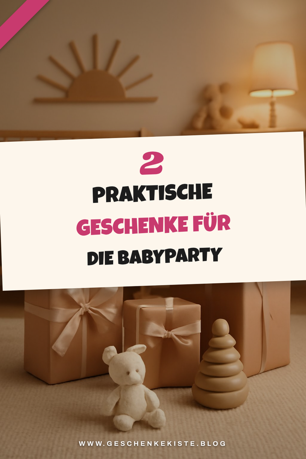 Diese 2 praktischen Geschenke für die Babyparty