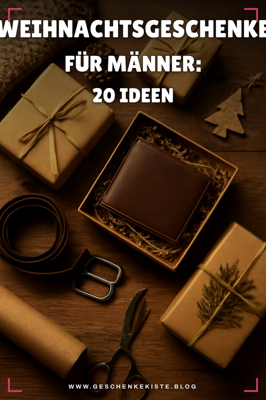 Weihnachtsgeschenke für Männer: 20 Ideen zum Fest