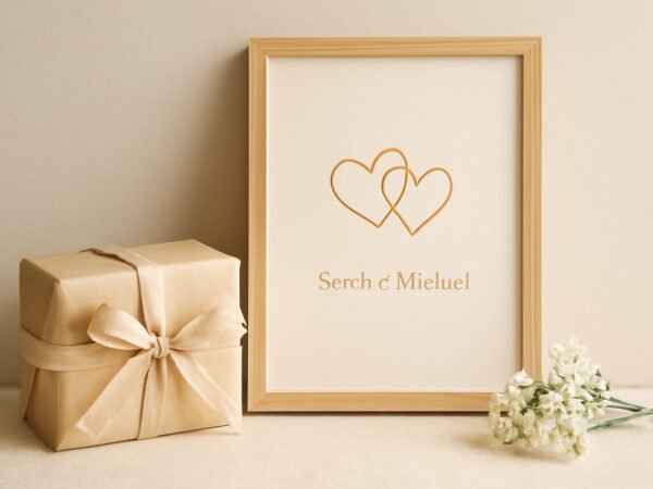 15 Romantische Personalisierte Geschenke zur Hochzeit