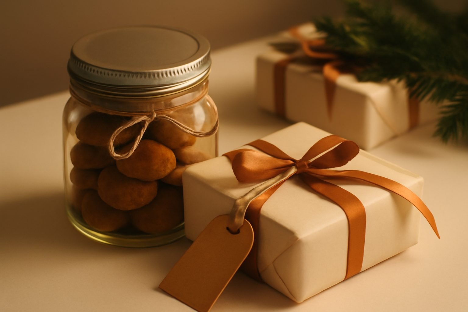 Essbare Weihnachtsgeschenke für die beste Freundin