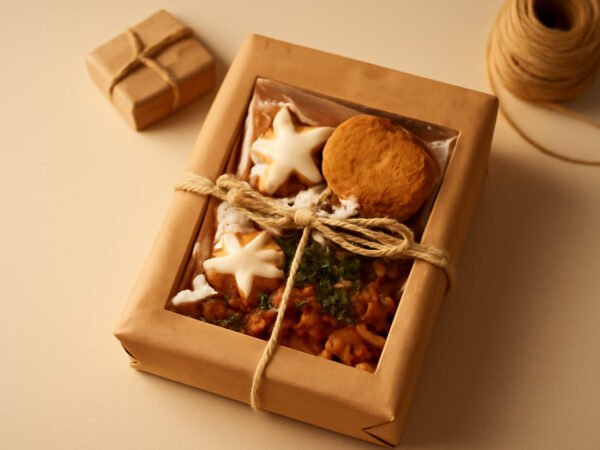 Essbare Weihnachtsgeschenke für die Kollegin