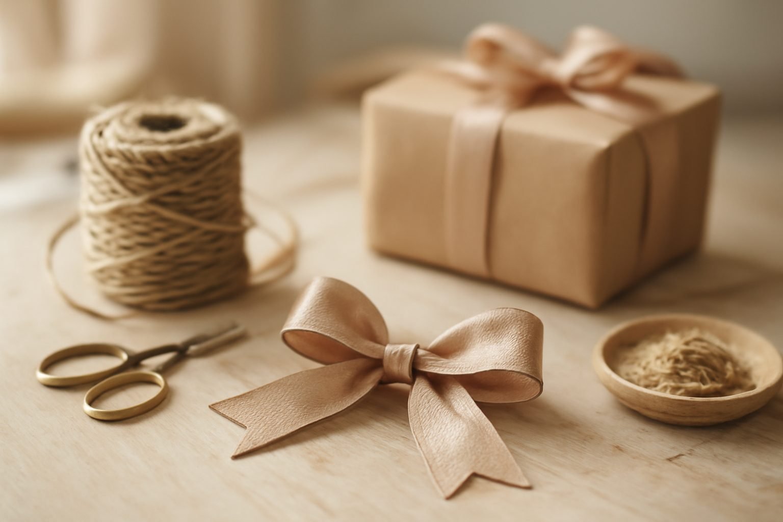 Geschenkband Schleife basteln — so geht es richtig