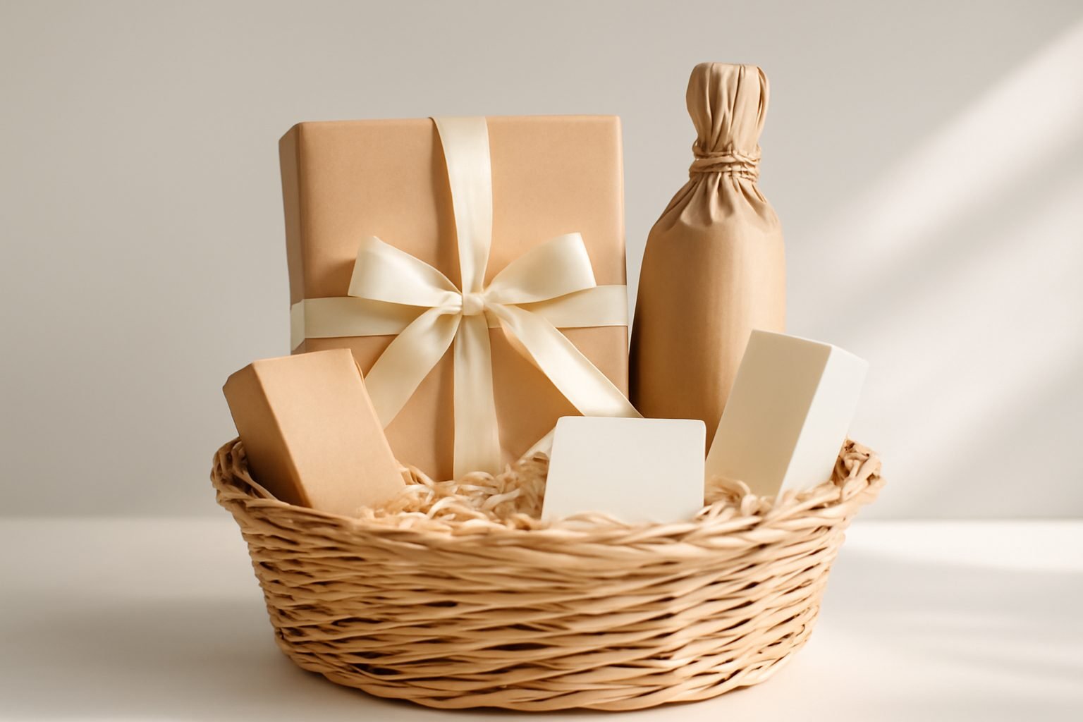 Geschenkkorb Weihnachten selber machen in 7 Schritten