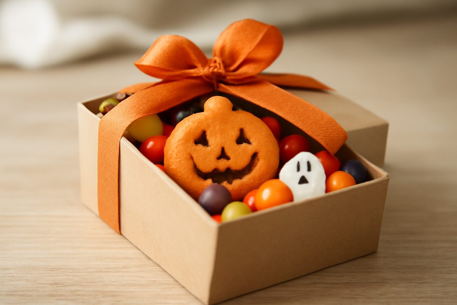 Halloween Süßigkeiten Box Zusammenstellen
