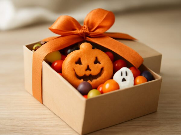 Halloween Süßigkeiten Box Zusammenstellen